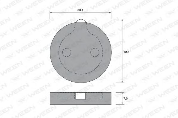 set placute de frana,frana de parcare cu disc