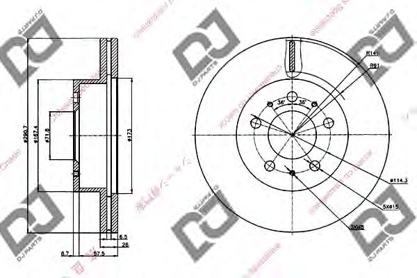 Disc frana