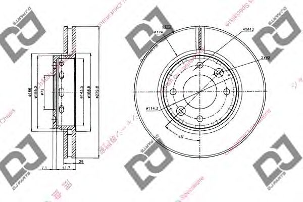 Disc frana