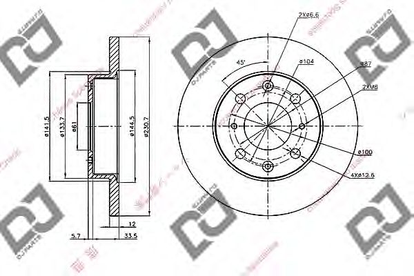 Disc frana