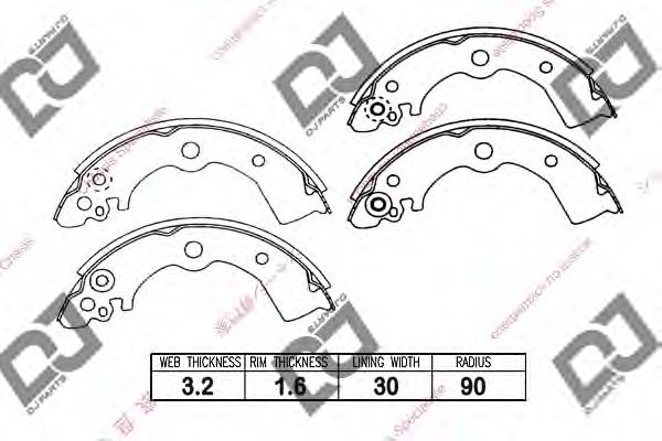 Set saboti frana