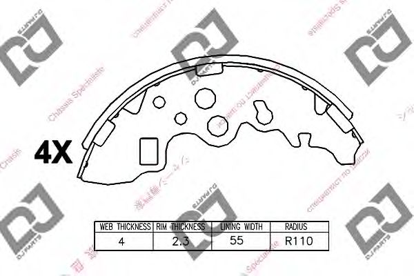 Set saboti frana