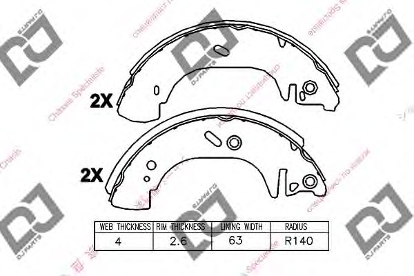 Set saboti frana