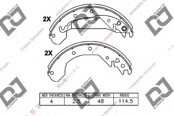 Set saboti frana