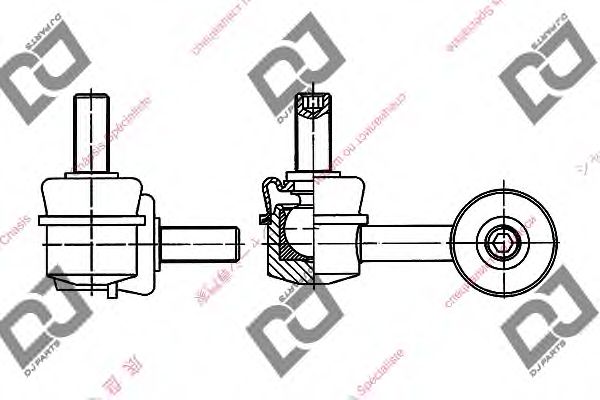 Brat/bieleta suspensie, stabilizator