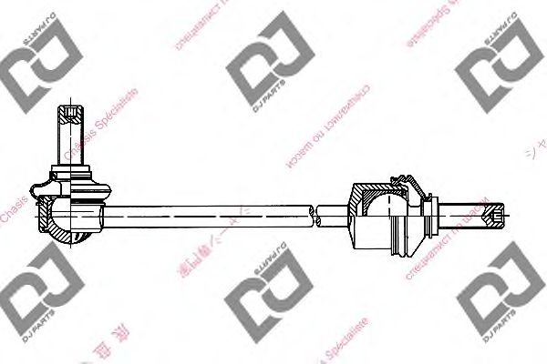 Brat/bieleta suspensie, stabilizator