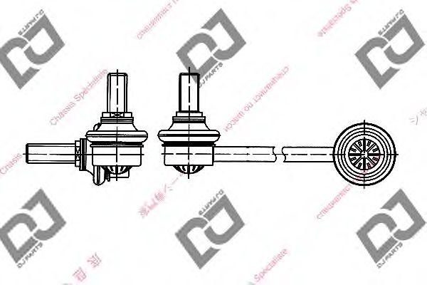 Brat/bieleta suspensie, stabilizator