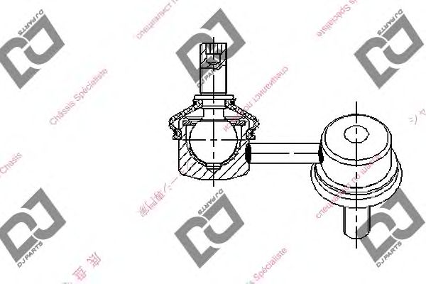 Brat/bieleta suspensie, stabilizator