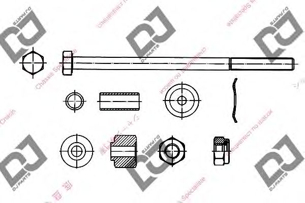 Brat/bieleta suspensie, stabilizator