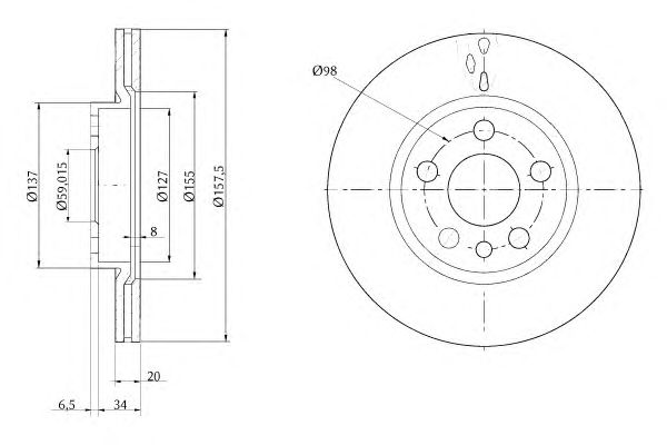 Disc frana