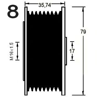 Sistem roata libera, generator