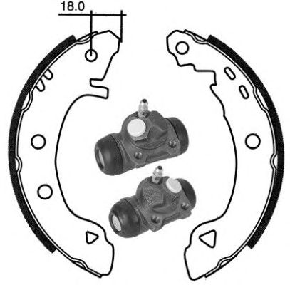 Set saboti frana