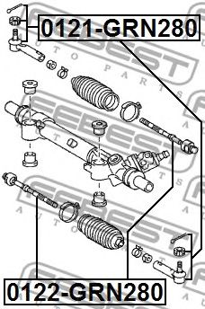 Cap de bara TOYOTA LAND CRUISER 3,0D4-D/4,0 V6 10-