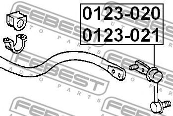 Brat/bieleta suspensie, stabilizator LEXUS GS/SC 300/430 93-10