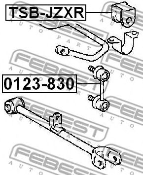 Brat/bieleta suspensie, stabilizator