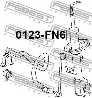 Brat/bieleta suspensie, stabilizator