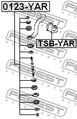 Brat/bieleta suspensie, stabilizator