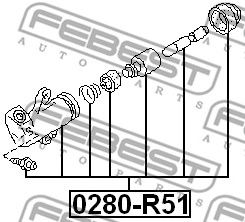 Cilindru receptor ambreiaj NISSAN CABSTAR/NAVARA/PATHFINDER/PICK UP 2,5 DCI 05-