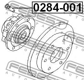 Bolt roata NISSAN ALMERA/CUBE/JUKE/MICRA/MURANO/NAVARO/NOTE/PRIMERA/QASHQAI/X-TRAIL 96-