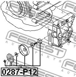 rola intinzator,curea transmisie NISSAN NP300