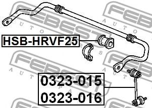 Brat/bieleta suspensie, stabilizator