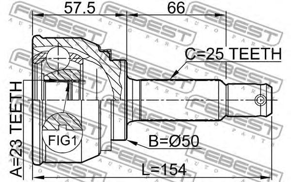 Articulatie, planetara MITSUBISHI GALANT III (E1_A)