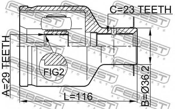 Articulatie, planetara MITSUBISHI CARISMA (DA_)