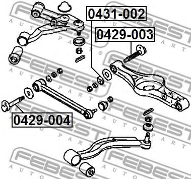 Surub corectare inclinare MITSUBISHI DELICA PD4W/PD6W/PD8W 1994-2004