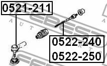 Cap de bara MAZDA 323 BJ 1998-2004