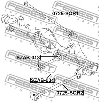 Brat, suspensie roata SUZUKI GRAND VITARA 1,62,0/2,7 98-03