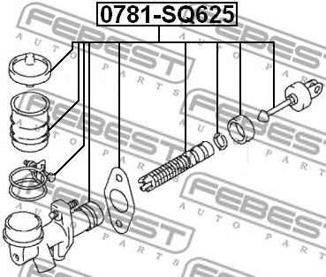 Pompa centrala, ambreiaj SUZUKI GRAND VITARA 1,6-2,7 4X4 98-06