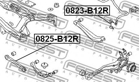 Brat/bieleta suspensie, stabilizator