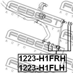 Brat/bieleta suspensie, stabilizator