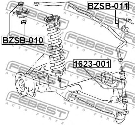 Brat/bieleta suspensie, stabilizator