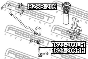 Brat/bieleta suspensie, stabilizator