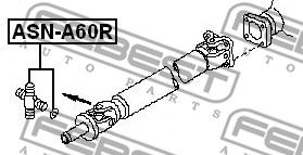 Articulatie, cardan FORD TRANSIT 2,0-3,2 TDCI 00- 30,2x94