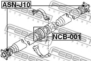 Articulatie, cardan NISSAN QASHQAI/X-TRAIL 1,6-2,0 DCI 07-13 2463