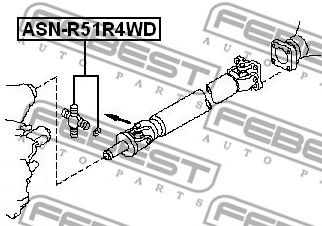 Articulatie, cardan JEEP CHEROKEE 2,1-2,8 CRD 4X4 84-08 2793