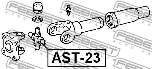 Articulatie, cardan TOYOTA LAND CRUISER 2,4-4,7 84- 2949