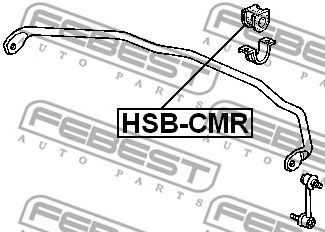 Bucsa, bara stabilizatoare HONDA ACCORD TOURER 2,0/2,4/2,2I-CTDI 03-08