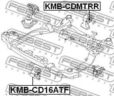 Suport motor HYUNDAI I30/CEE'D 1,6 06-12