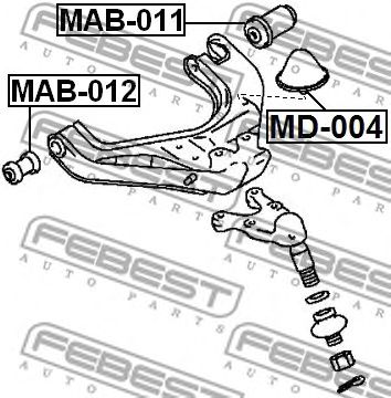 suport,trapez MITSUBISHI GALLOPER/PAJERO/L200