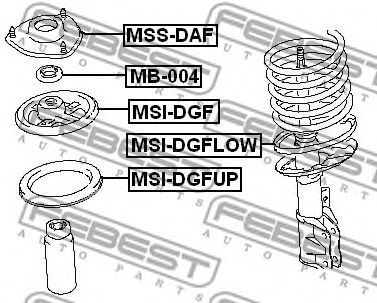 Rulment sarcina amortizor MITSUBISHI CARISMA/LANCER 95-03