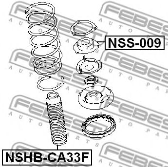 Capac protectie/Burduf, amortizor MERCEDES-BENZ NISSAN PRIMERA 02-