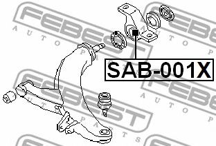 suport,trapez SUBARU IMPREZA/FORESTER/LEGACY 95-