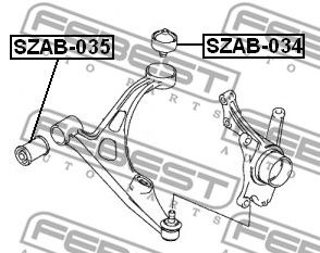 suport,trapez SUZUKI BALENO/LIANA 1,3/1,6