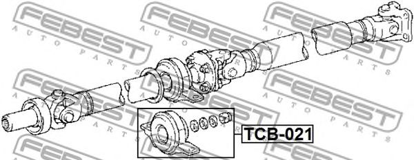 lagar central,cardan LEXUS GS/IS/LS/RC 2,2-5,0 05-