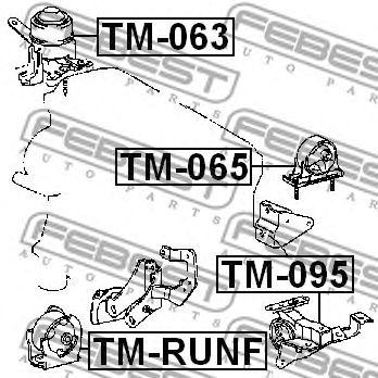 Suport motor TOYOTA RAV4 II 1,8/2,0/2,4 00-05