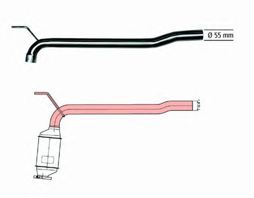 Teava reparatie, catalizator