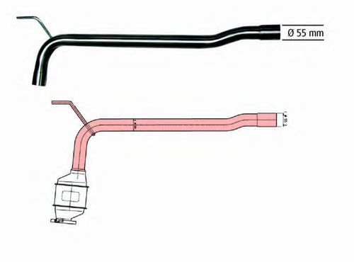 Teava reparatie, catalizator